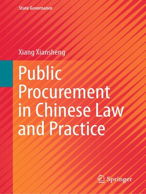 cover image of Public Procurement in Chinese Law and Practice